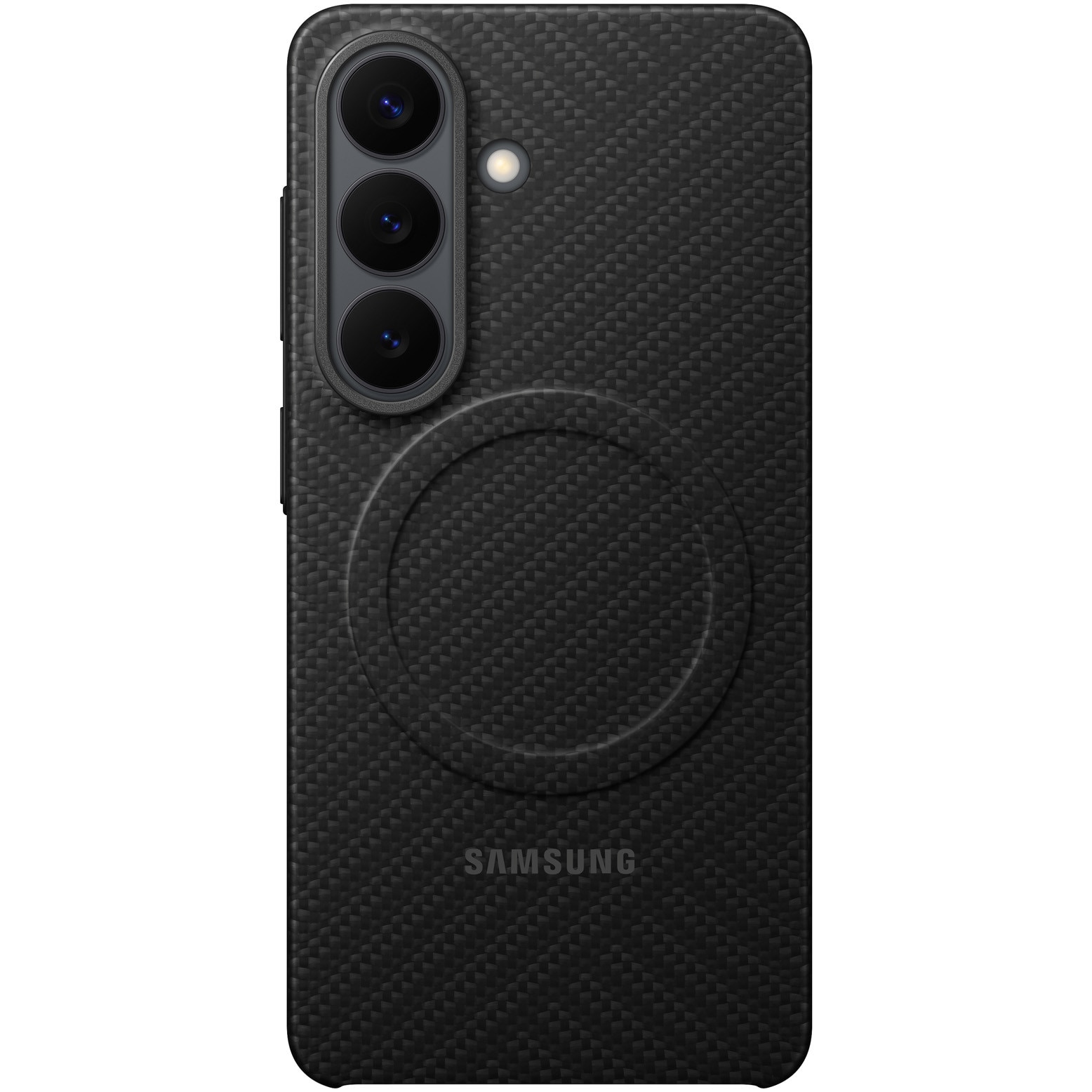 Husa de protectie Samsung pentru Galaxy S26, Carbon Magnet, Black