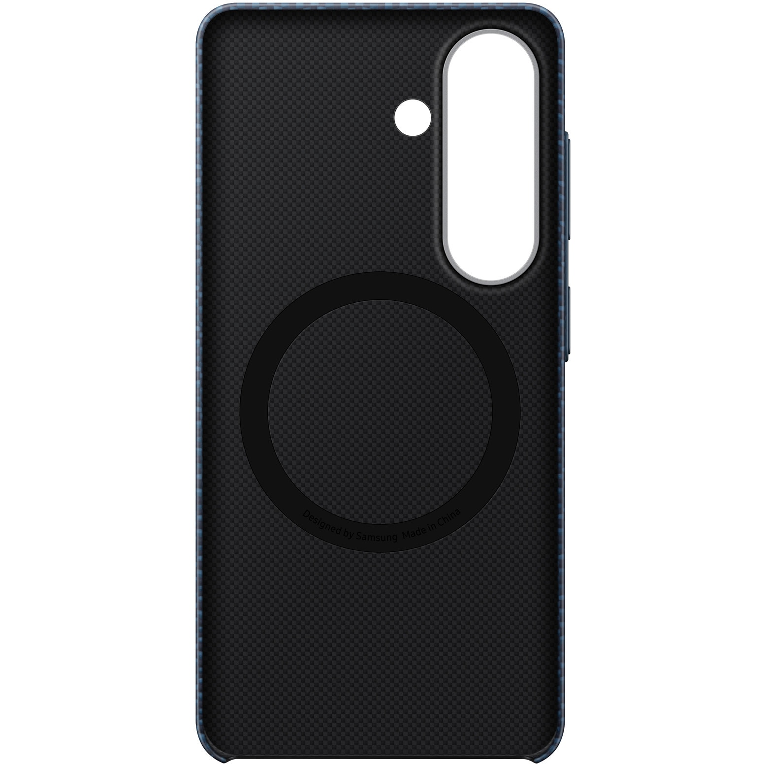 Husa de protectie Samsung pentru Galaxy S26, Carbon Magnet, Dark Blue
