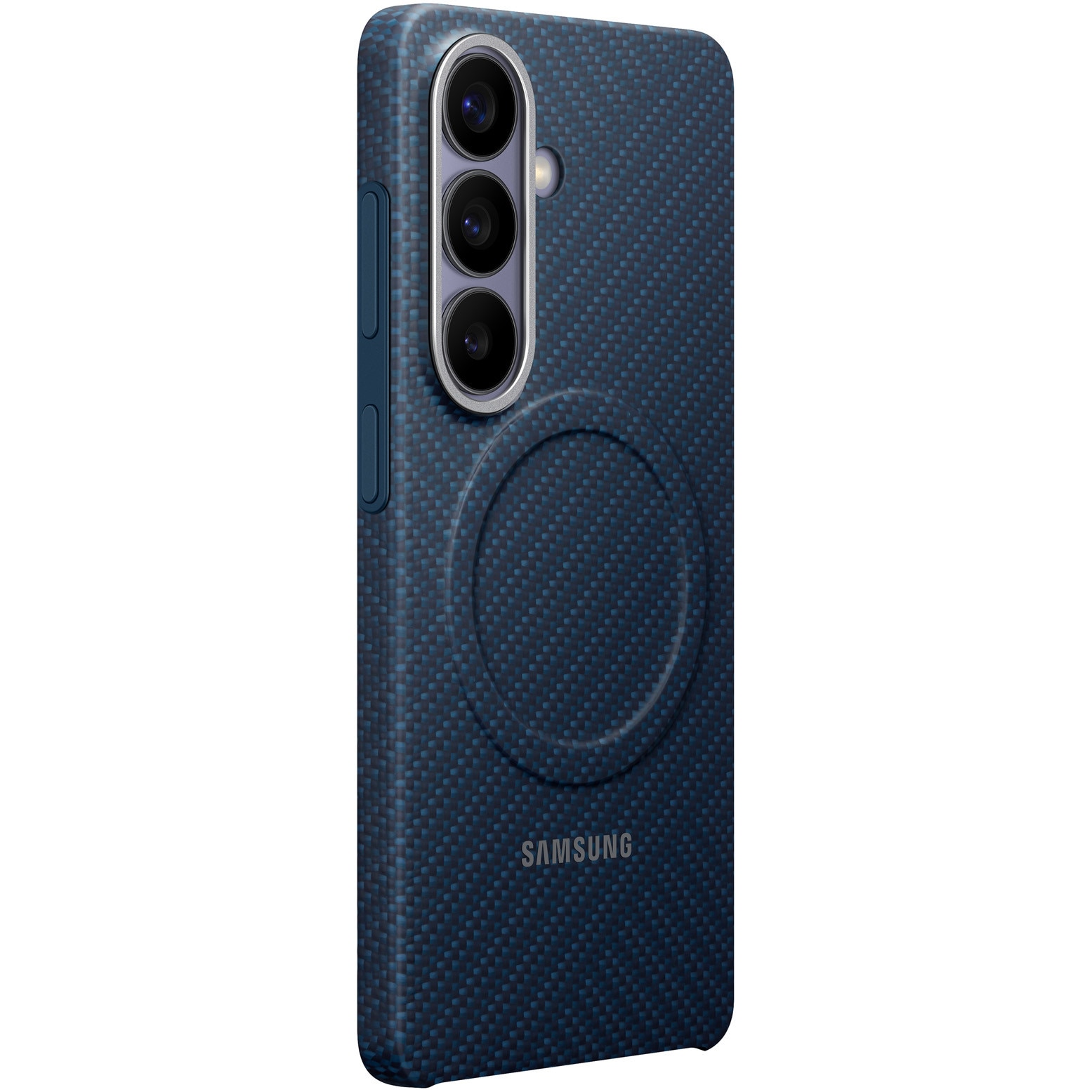 Husa de protectie Samsung pentru Galaxy S26, Carbon Magnet, Dark Blue