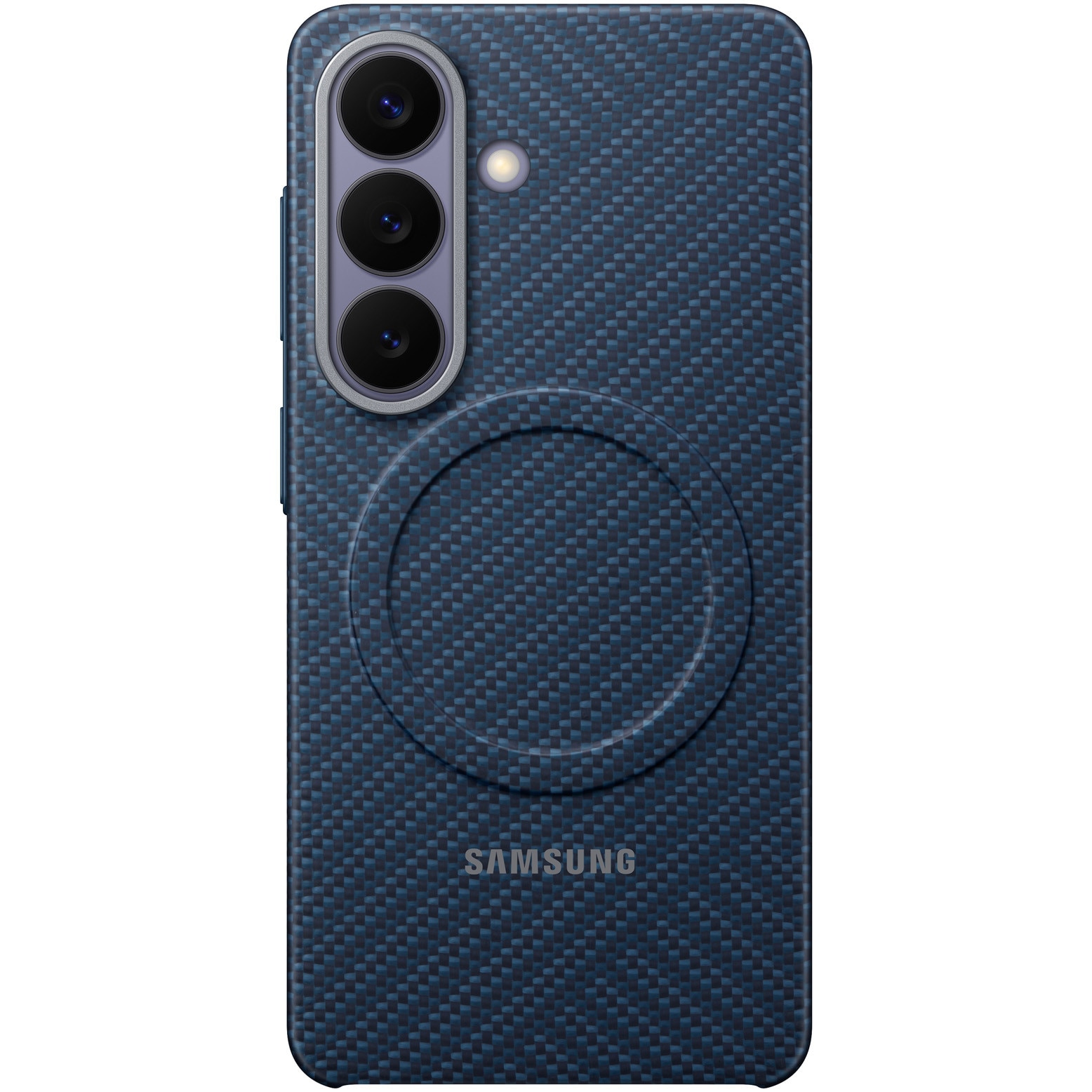 Husa de protectie Samsung pentru Galaxy S26, Carbon Magnet, Dark Blue