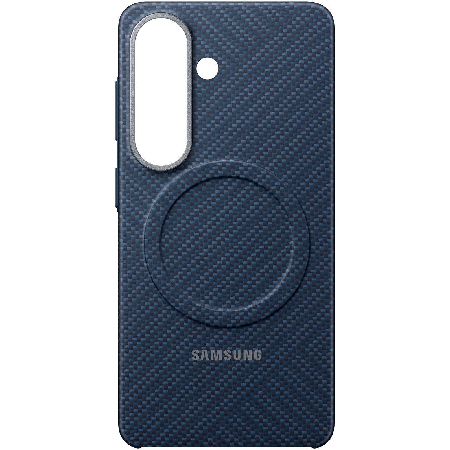 Husa de protectie Samsung pentru Galaxy S26, Carbon Magnet, Dark Blue
