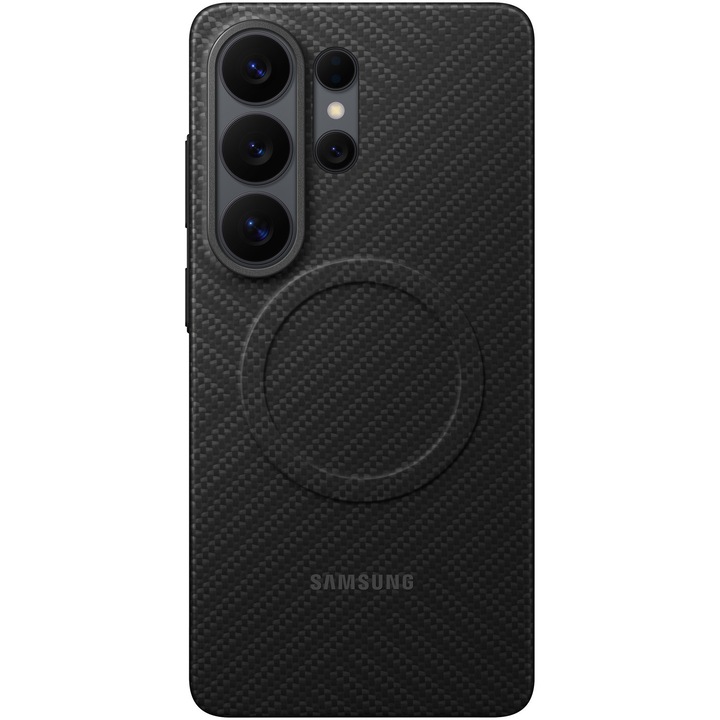 Husa de protectie Samsung pentru Galaxy S26 Ultra, Carbon Magnet, Black