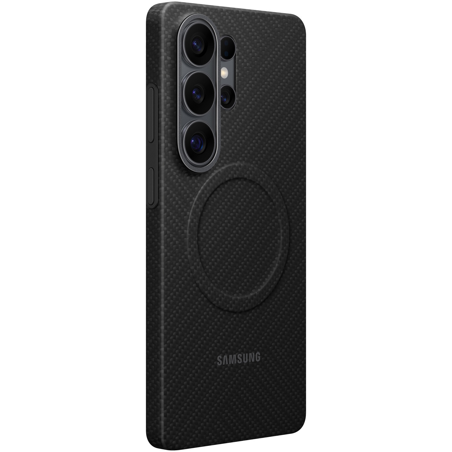 Husa de protectie Samsung pentru Galaxy S26 Ultra, Carbon Magnet, Black