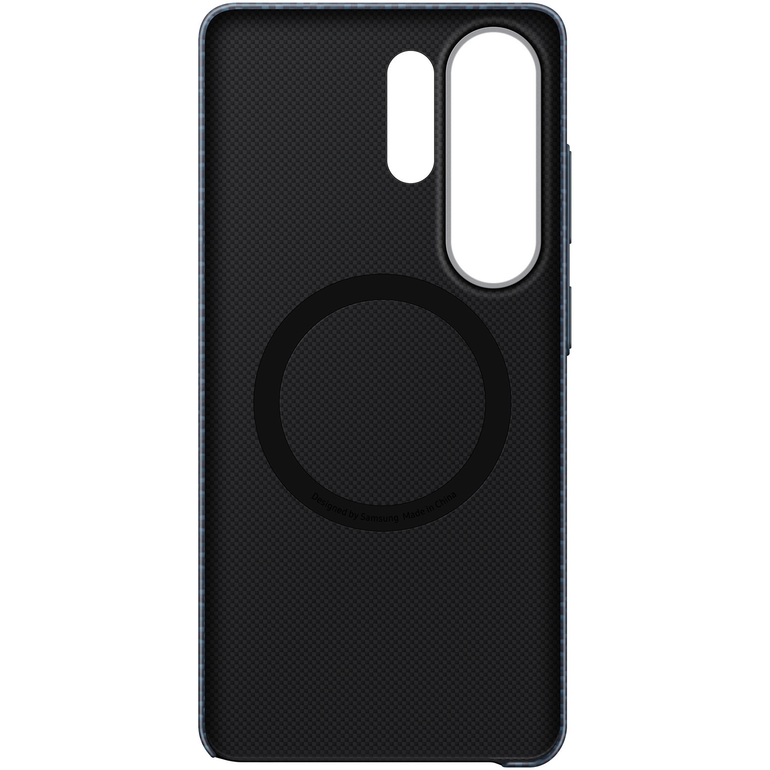 Husa de protectie Samsung pentru Galaxy S26 Ultra, Carbon Magnet, Dark Blue