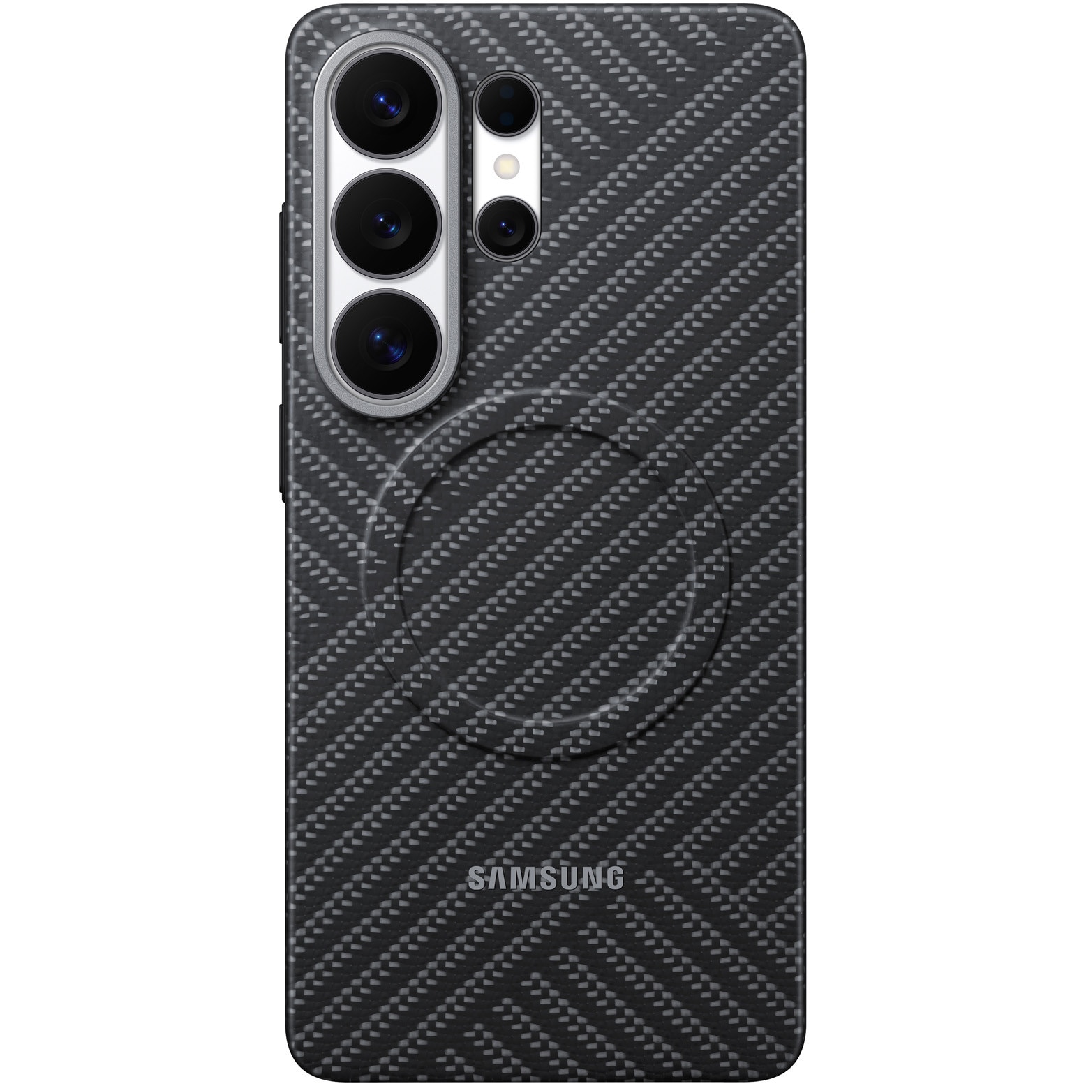 Husa de protectie Samsung pentru Galaxy S26 Ultra, Carbon Magnet, Gray