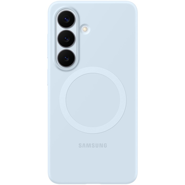 Husa de protectie Samsung pentru Galaxy S26, Silicon Magnet, Lightblue