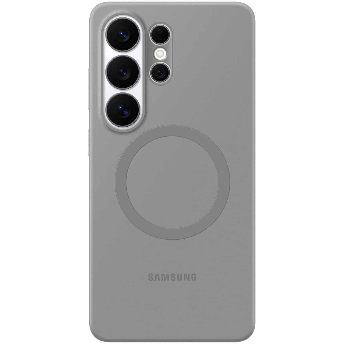 Husa de protectie Samsung pentru Galaxy S26 Ultra, Silicon Magnet, Gray