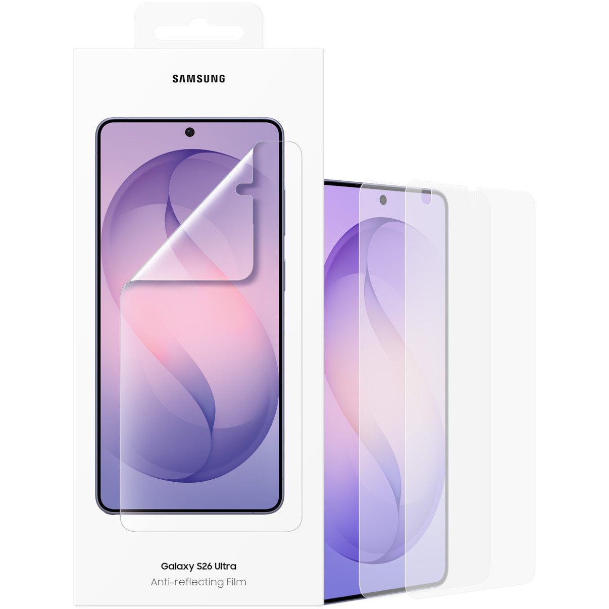 Folie de protectie anti-reflexie pentru Galaxy S26 Ultra, Transparent
