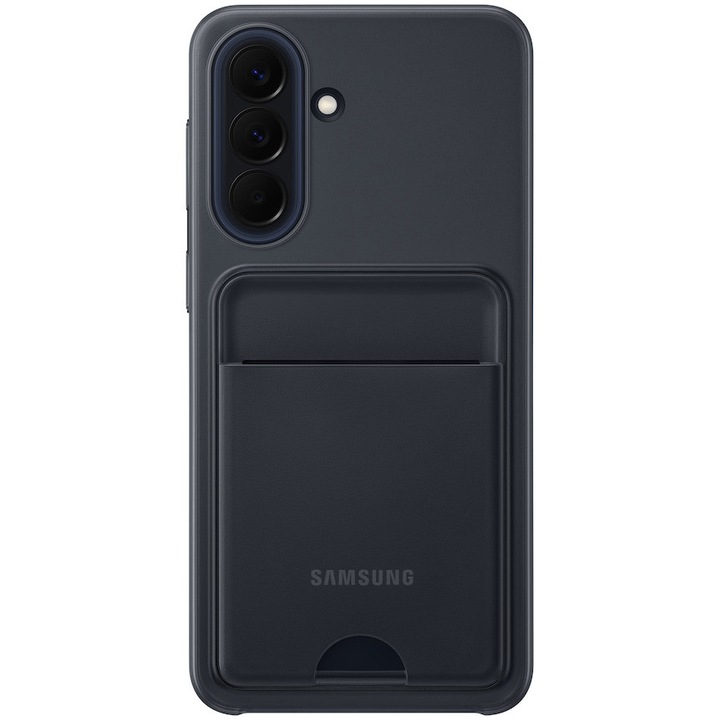 Husa de protectie Samsung pentru A57, Card Slot Case, Black