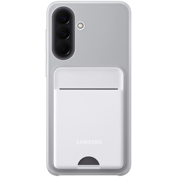Husa de protectie Samsung pentru A57, Card Slot Case, Light Gray