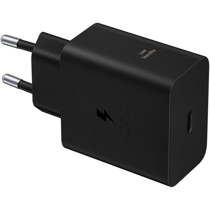 Мрежово зарядно устройство Samsung 60W Power Adapter (TA only, W/O кабел), Black
