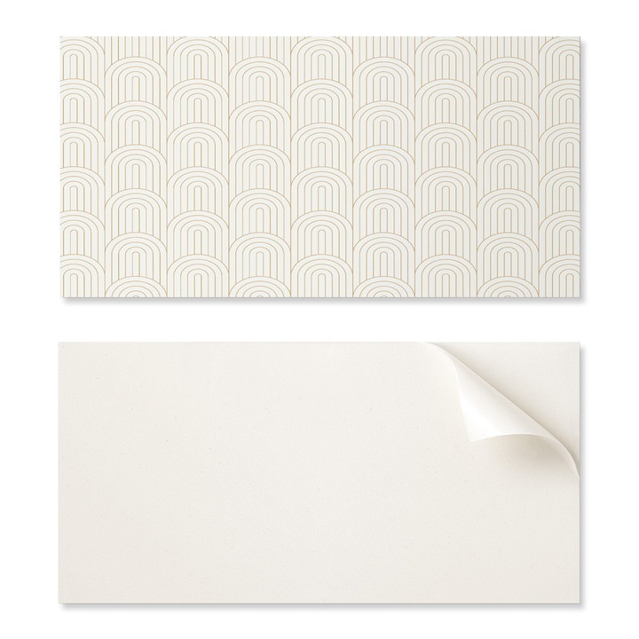 Coloray dekorációs táblák, 6 db-os készlet, 60x30cm, többszínű, nedvességálló