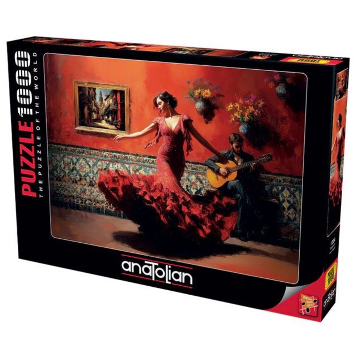 Puzzle, Anatolian, Flamenco, 1000 darab