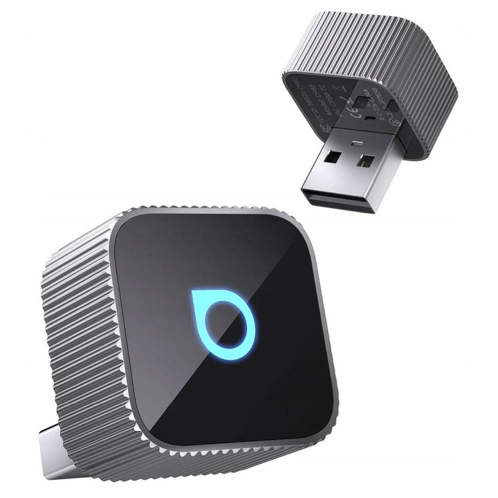 Adaptor auto wireless OTTOCAST Mini Cube T2 argintiu