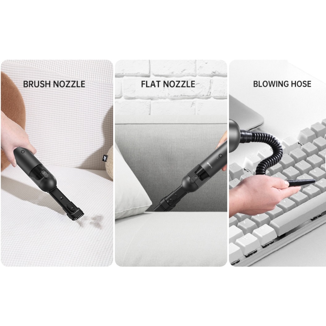 Aspirator portabil fără fir, 7500pa, design compact, 0.8l
