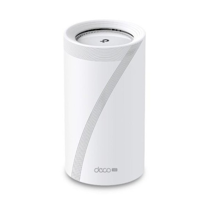 Router Wireless TP-Link Deco BE65, Wi-Fi 7, Tri Band, 2,4GHz 574Mbps, 5GHz 4320Mbps, 6GHz 5760Mbps, 1 set