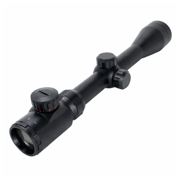Airsoft puskatávcső, TRIMEX PRO 3-9x40 EG, megvilágított szálkereszt, változtatható zoom 3-9x, 40mm, 32 cm