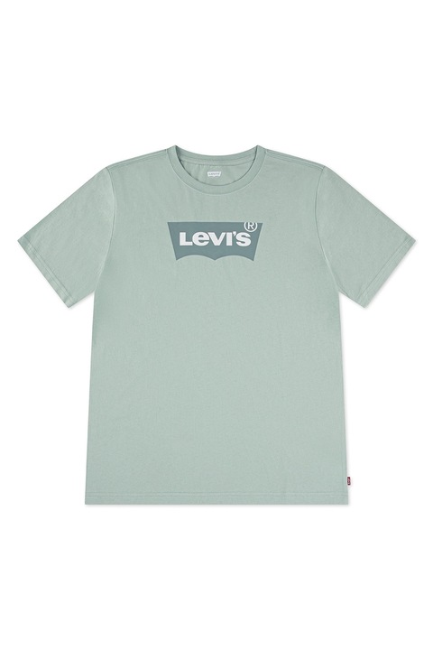 Levi's, Tricou cu imprimeu logo, Verde deschis