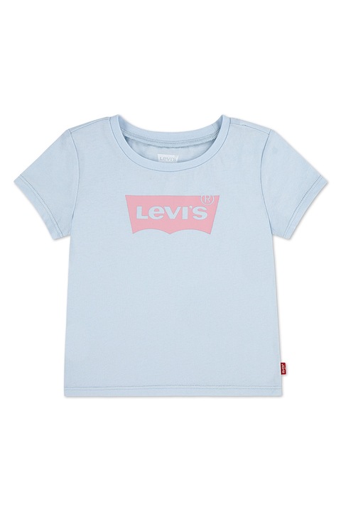 Levi's, Tricou cu imprimeu logo Batwing, Albastru glaciar
