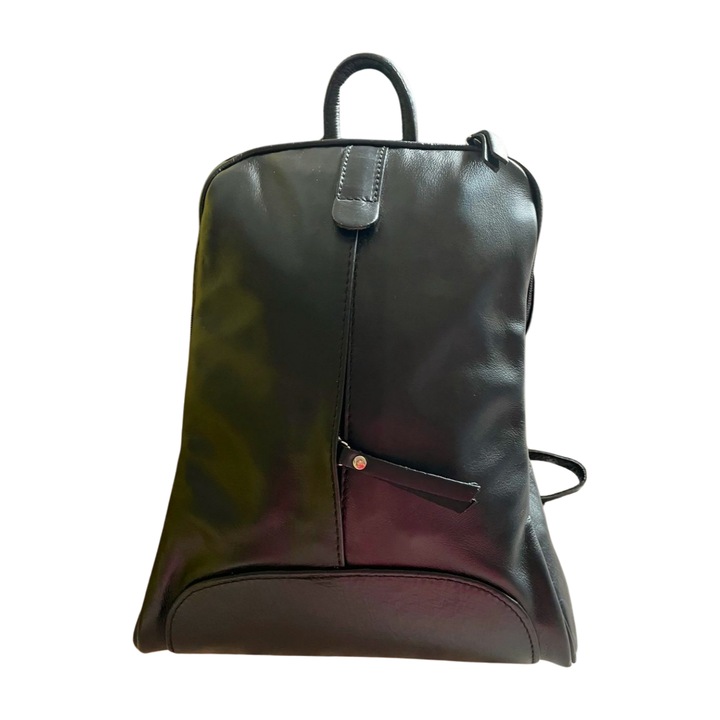 Rucsac dama din piele naturala, elegant, model casual‑office