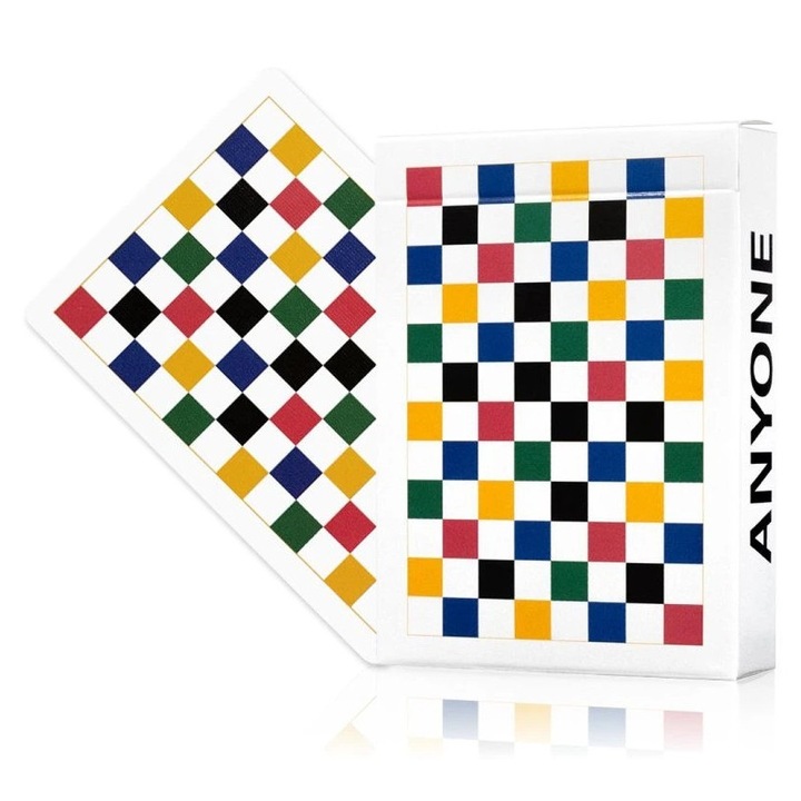 Carti de joc premium Checkerboard Multicolor by Anyone Worldwide