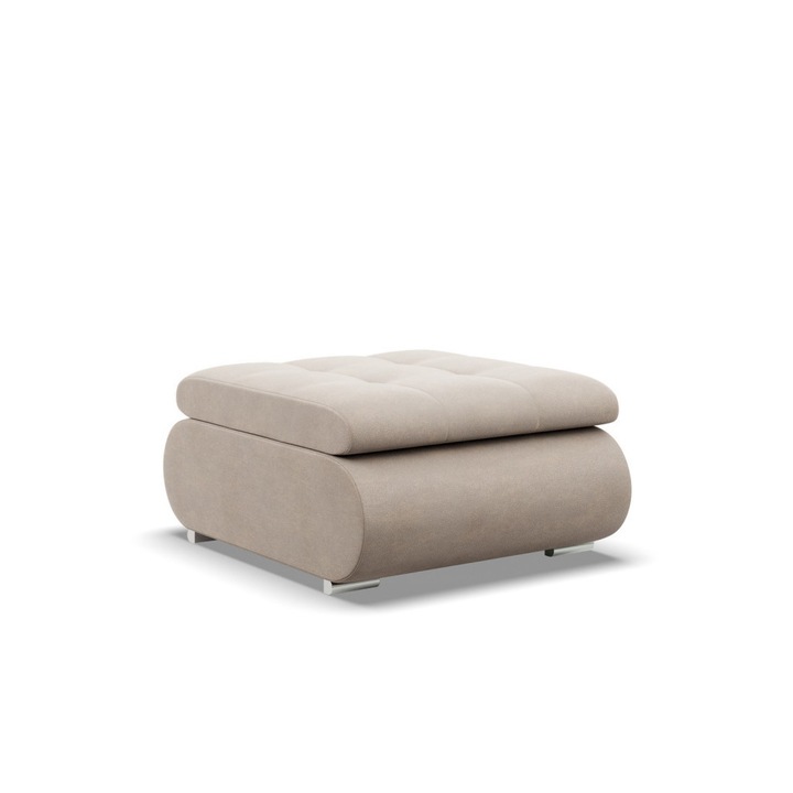 Tokio puff, bársony, bézs