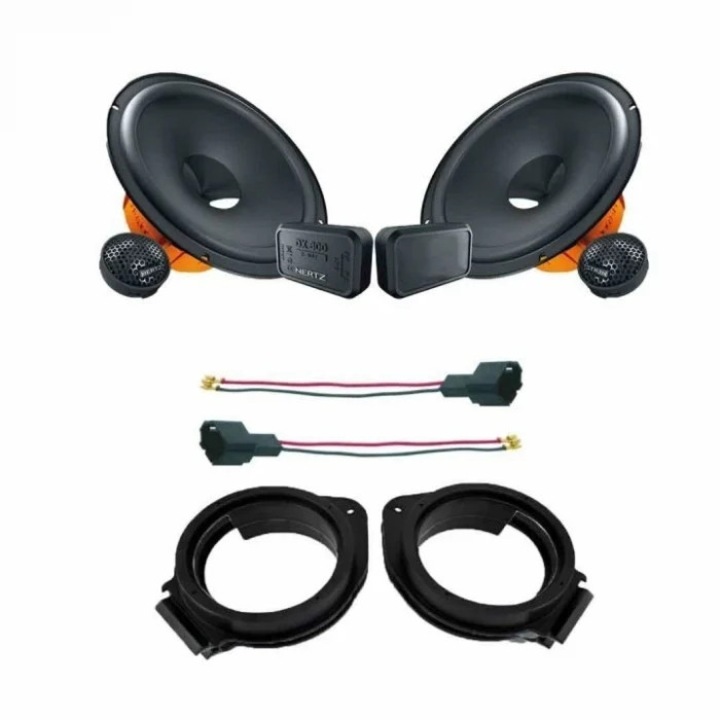 Pachet complet difuzoare auto Hertz Dieci dedicat usi fata Opel Astra J si Astra K