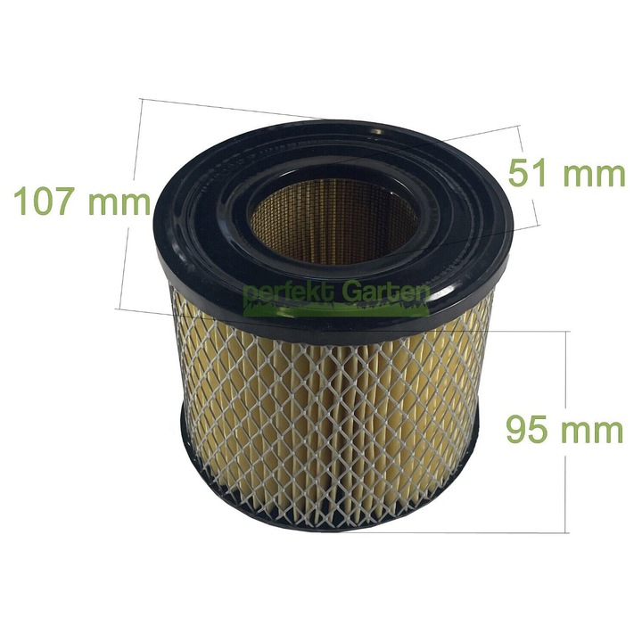 PerfektGarten légszűrő, 1x, 7-18LE, Briggs & Stratton B&S, Lesco, Oregon motorokhoz