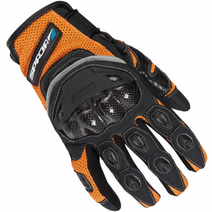 Mănuși moto SPADA MX-Air portocaliu-negru cu protecții