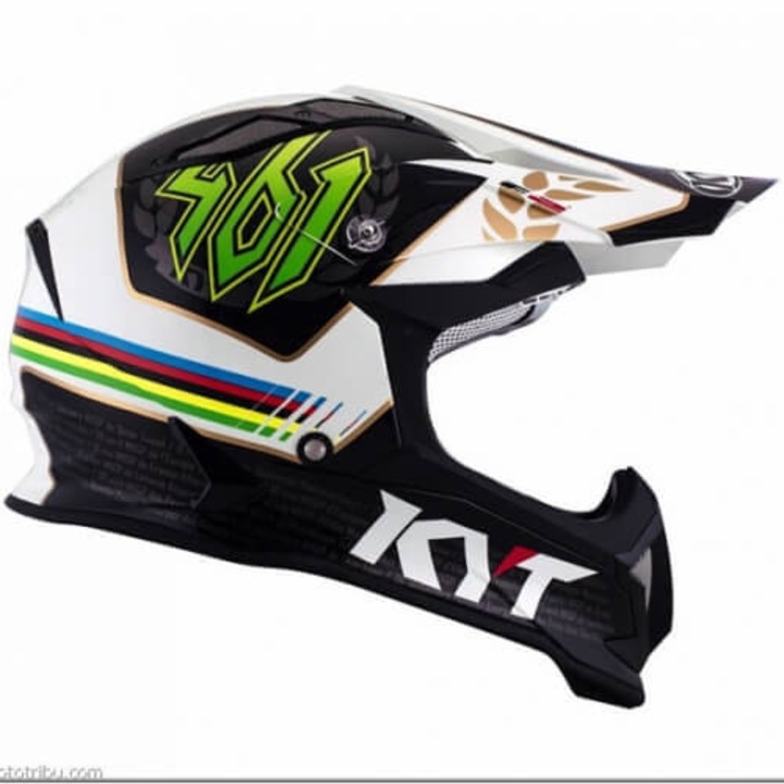 Casca cross KYT Strike Eagle Romain Febvre WCR Replica