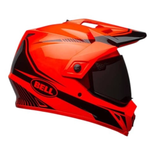 Casca cross/enduro BELL MX-9 Adventure MIPS Torch portocaliu-negru