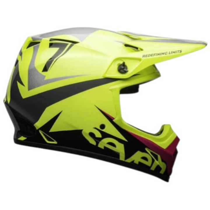 Casca cross BELL MX-9 MIPS verde neon lucios