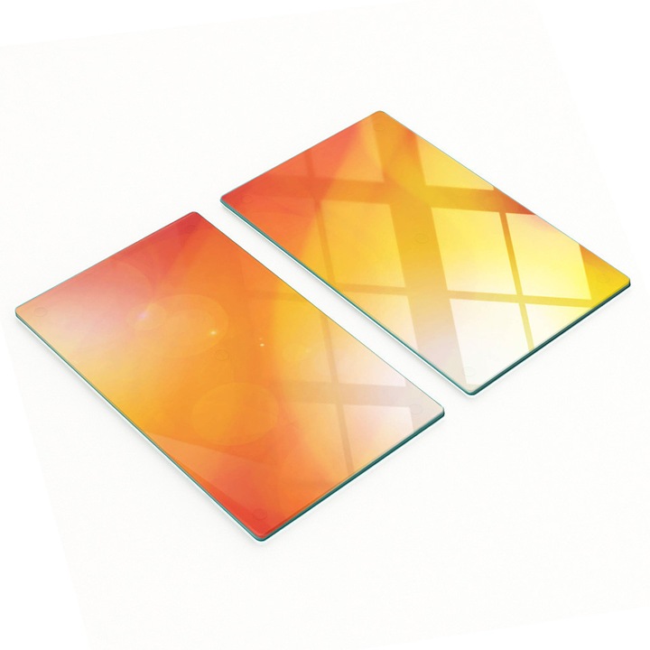 Tocatoare de bucatarie Tulup, set 2 bucati, sticla, 30x52cm, antiderapante, rezistente la temperaturi ridicate