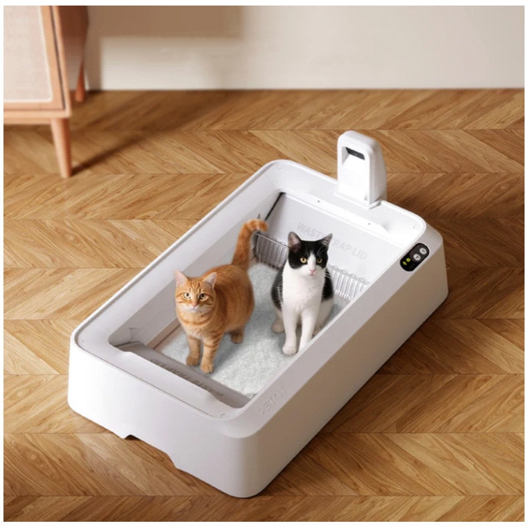 小白家　影小调轻　PET Litiera smart cu autocuratare PETKIT T7 Purobot Crystal Duo with