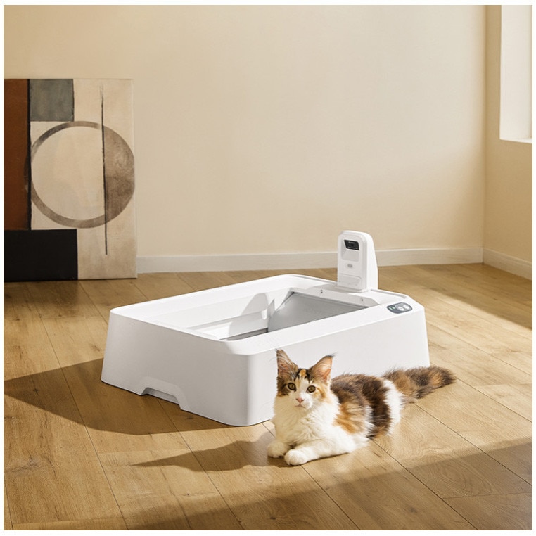 Litiera smart cu autocuratare PETKIT T7 Purobot Crystal Duo with