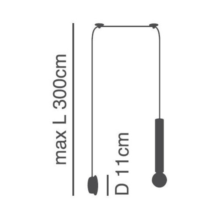 Pendul Homelighting SE21-GM-5-BL1W, auriu mat, dimensiuni 77x8904cm