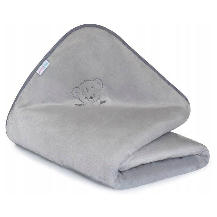 Babapléd, Róka, 75x100cm, poliészter, többszínű