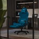 Scaun Gaming, Huzaro, Force 5.7, Perna pentru cap, Cotiere ergonomice 2D, Functie deviere cu blocare, Suport extensibil pentru picioare, Perna lombara, Certificat SGS, scaun reglabil, inaltime reglabila, pana la 136 kg, Albastru