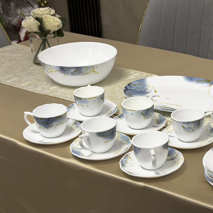 Opál étkészlet 32 részes 6 személyes Onix