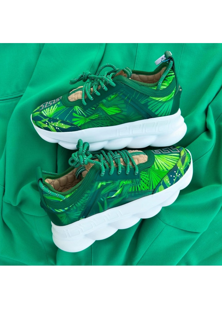 Pantofi sport Versace Chain Reaction Jungle, talpă