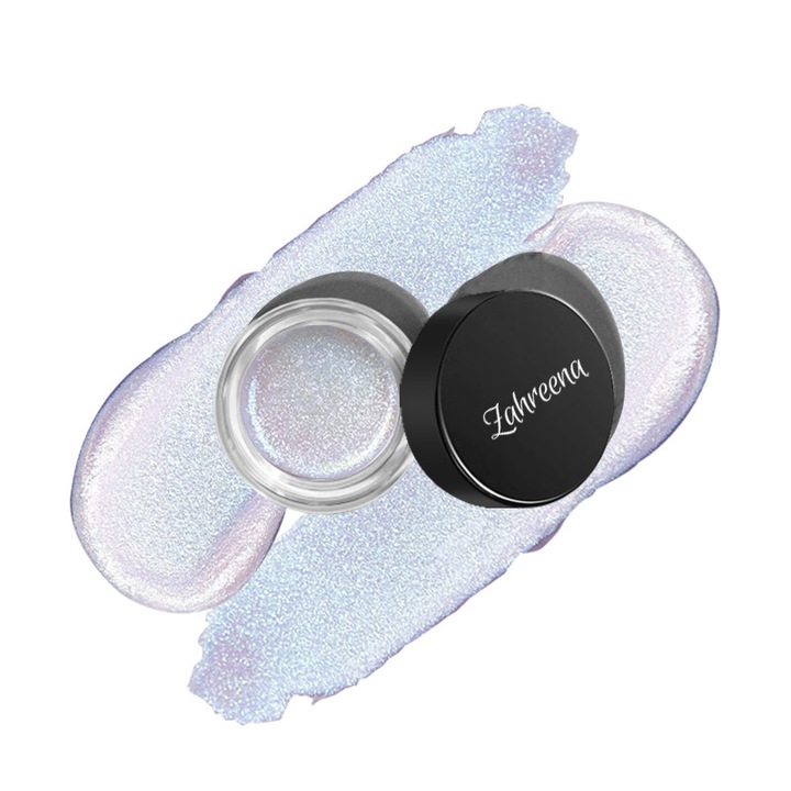 Fard de pleoape gel ZAHREENA Galactic, 4.5 g, argintiu, perlat