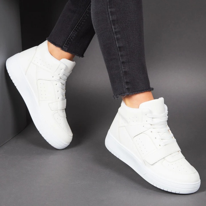 Ghete sport "don fashion 6407 white"