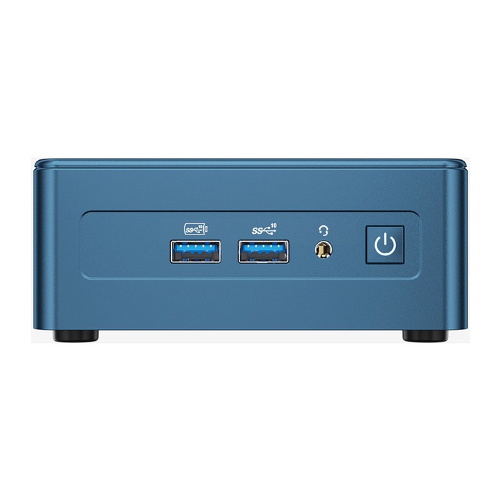 Mini PC GEEKOM IT13, Intel Core i5-13600H, 16GB RAM + 1TB, Windows 11 Pro, Albastru