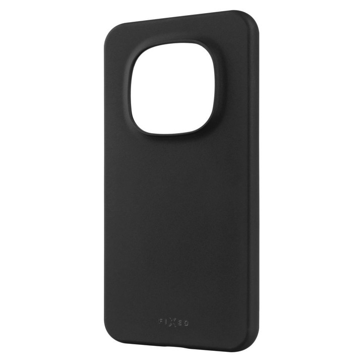 Husa telefon FIXED pentru Xiaomi Redmi Note 15 Pro 5G, neagra, plastic