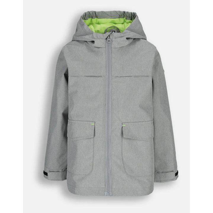 Jachetă copii Coccodrillo gri detașabil, Gri