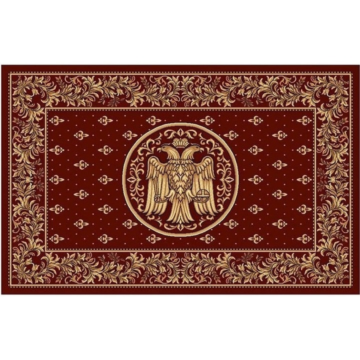 Covor Lotos, 15077, Rosu Bordeaux, Diverse Dimensiuni, 1800 gr/mp - 200x300 cm