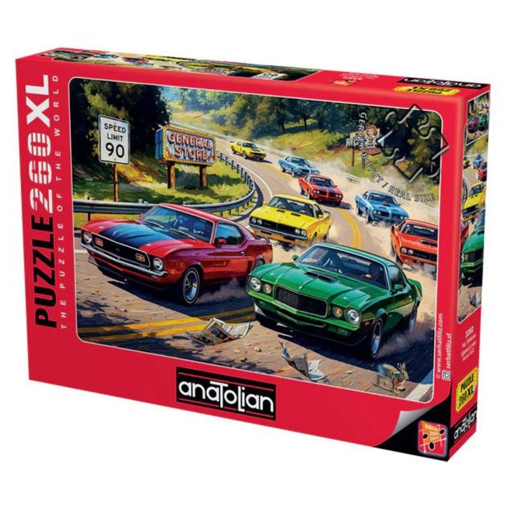Puzzle, Anatolian, Sebességkedvelő, 260 darab