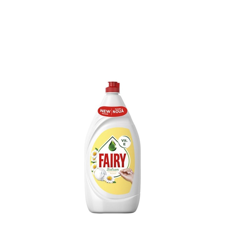 Set detergent de vase Fairy 400ml mușețel, lichid, ambalare cutie