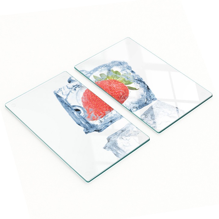 Set 2 tocatoare de bucatarie Tulup, sticla, 30x52cm