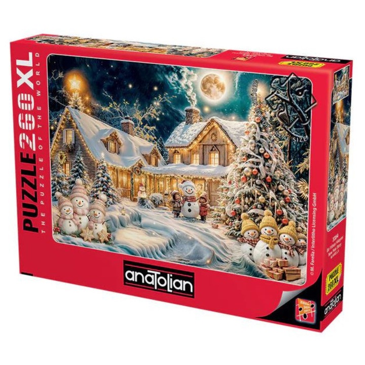 Puzzle, Anatolian, Újévi mese, 260 darab